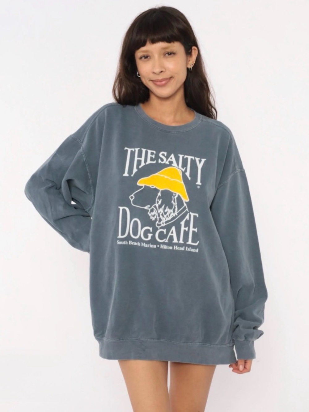 Weathered Gray Salty Dog Sweatshirt #1324